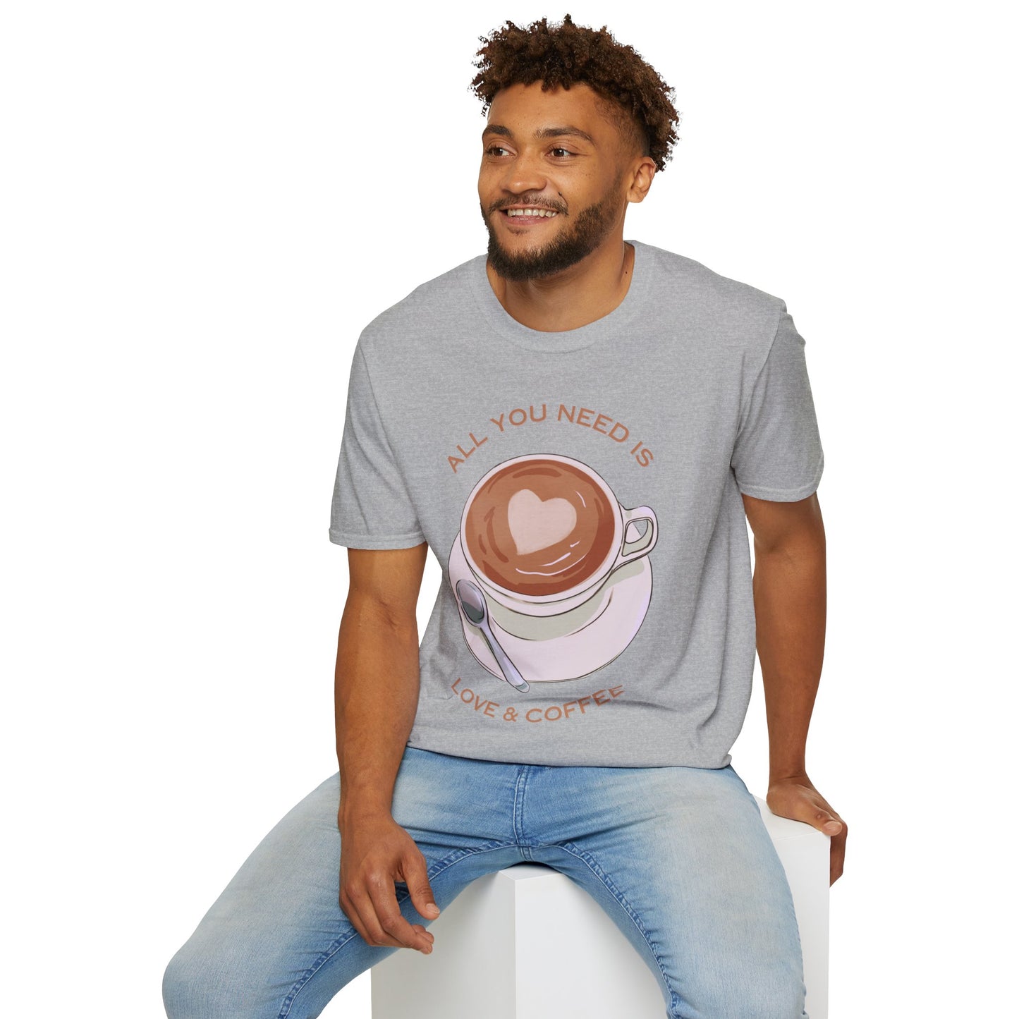 Unisex Love & Coffee T-Shirt
