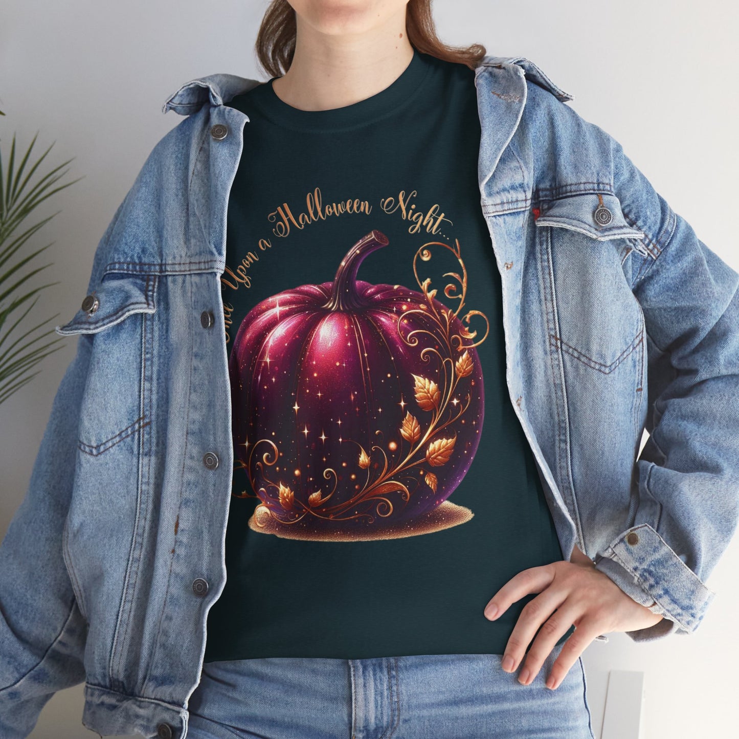 Spooky Pumpkin Tee, Halloween Shirt, Fall Fashion T-Shirt, Unisex Halloween Cotton Tee, Casual Witchy Outfit, Autumn Celebration Wear