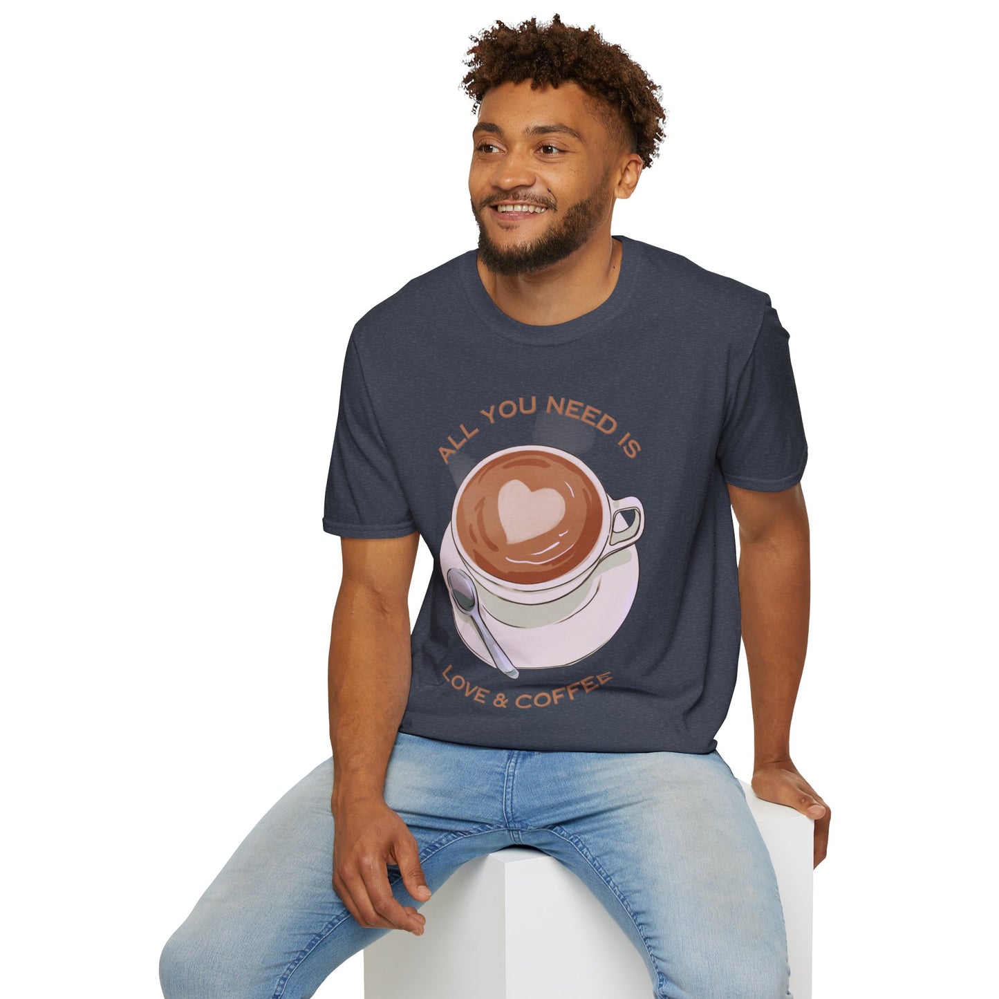 Unisex Love & Coffee T-Shirt