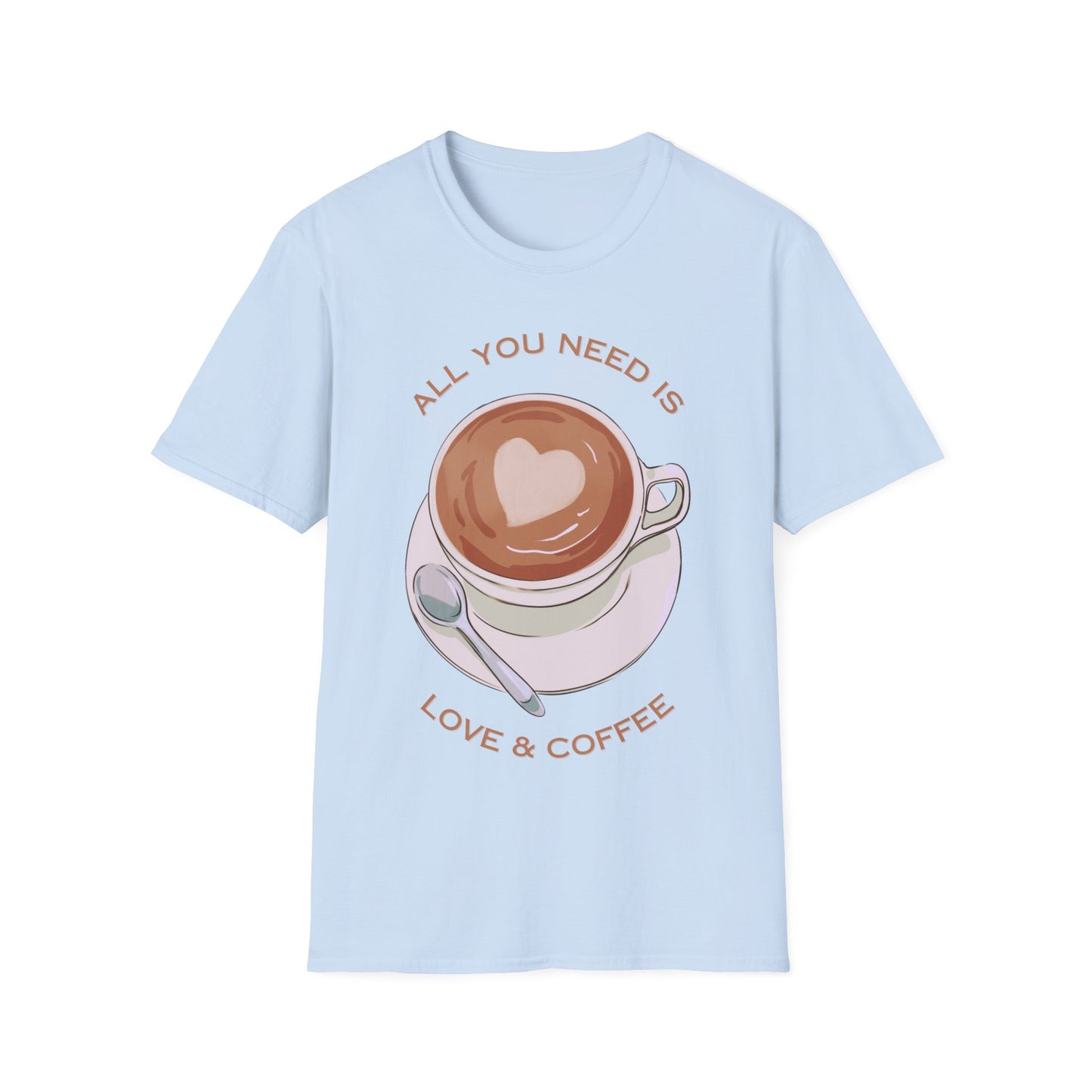 Unisex Love & Coffee T-Shirt