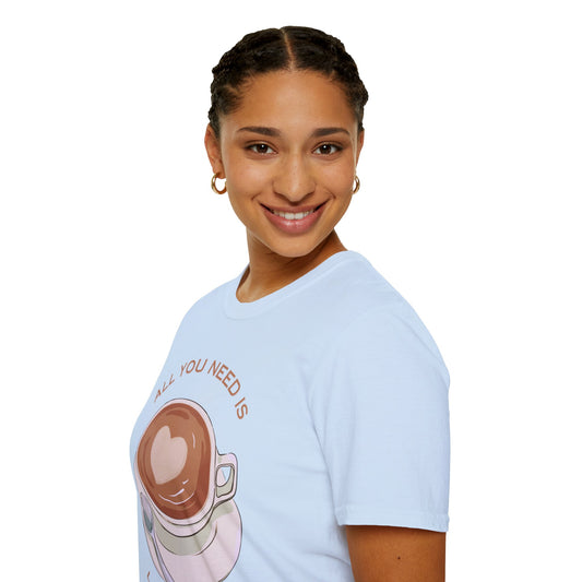 Unisex Love & Coffee T-Shirt