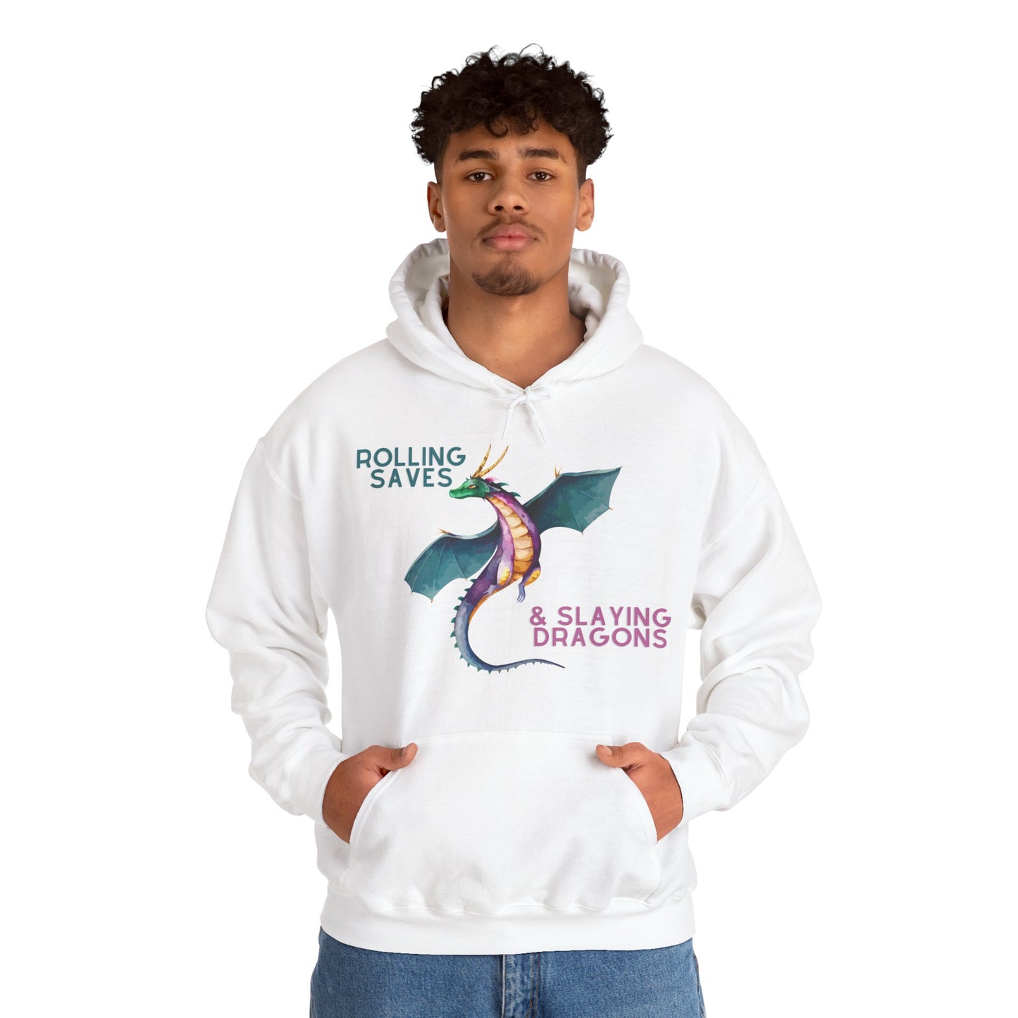 Rolling Saves & Slaying Dragons Hoodie