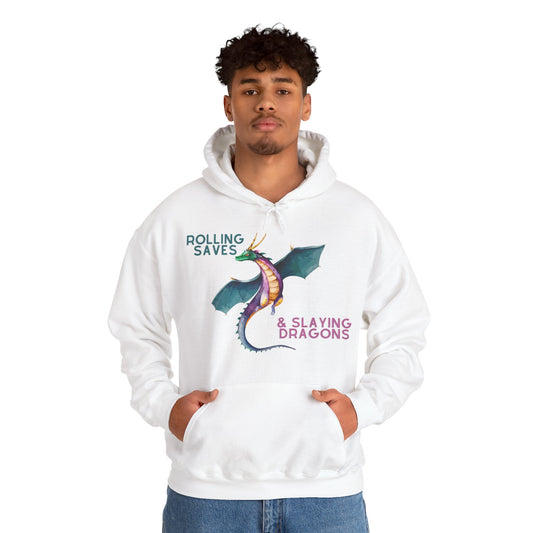 Rolling Saves & Slaying Dragons Hoodie