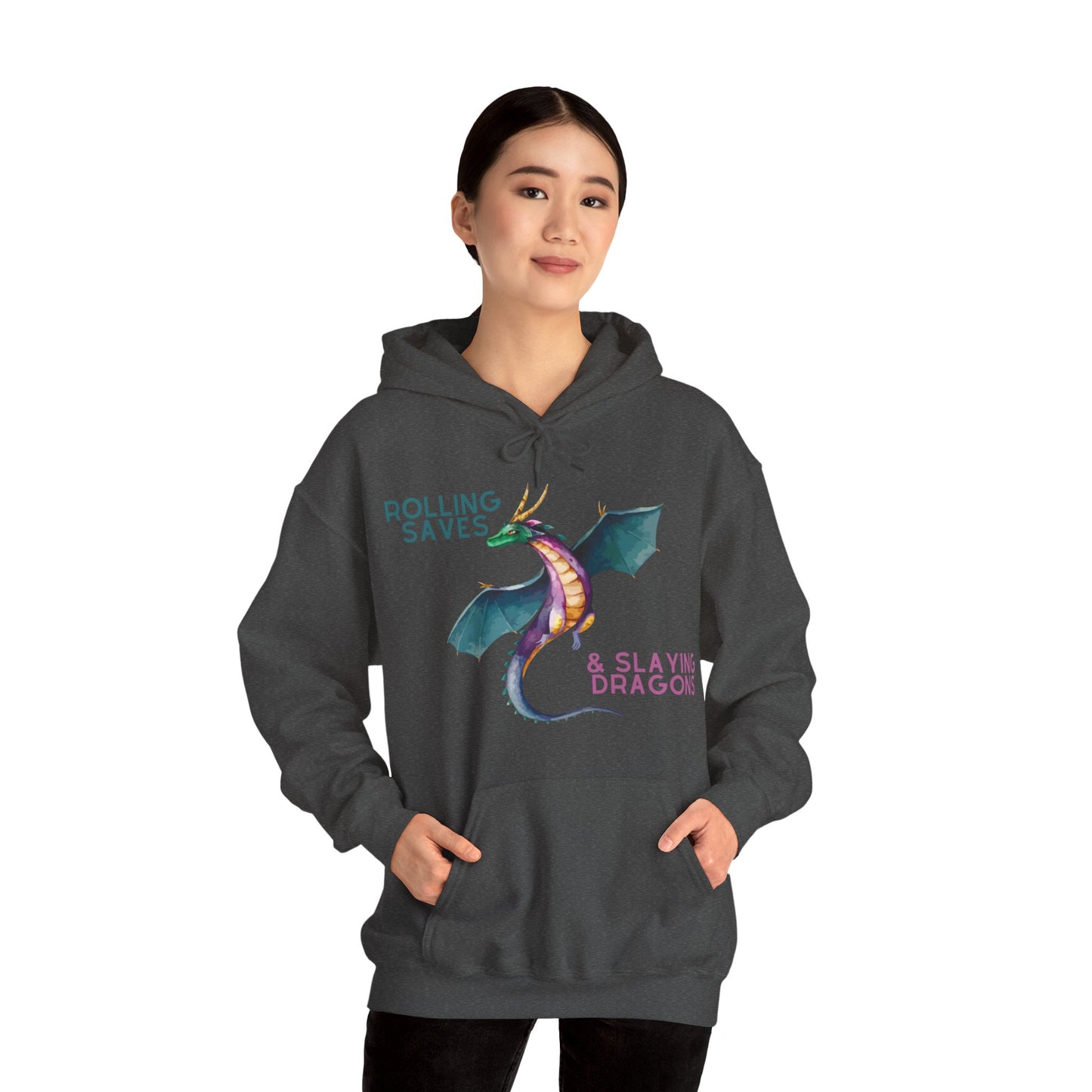 Rolling Saves & Slaying Dragons Hoodie