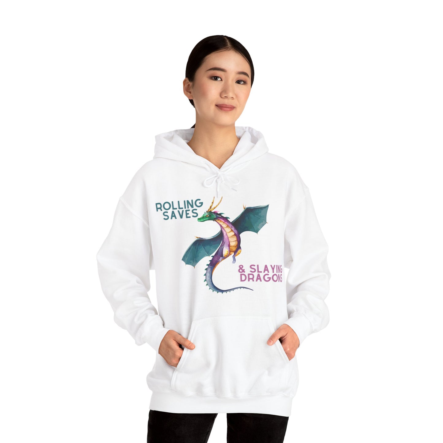 Rolling Saves & Slaying Dragons Hoodie
