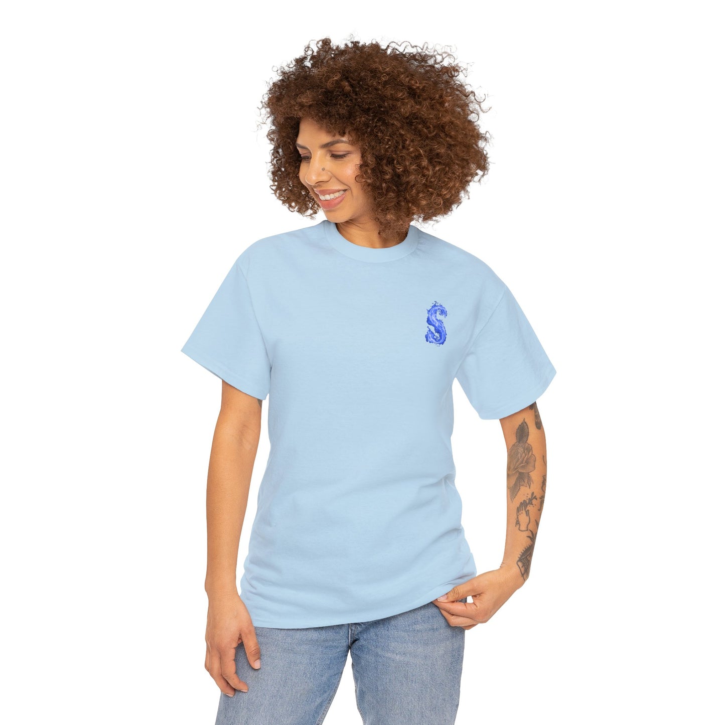 Sovereign Unisex Heavy Cotton Tee with Front Logo