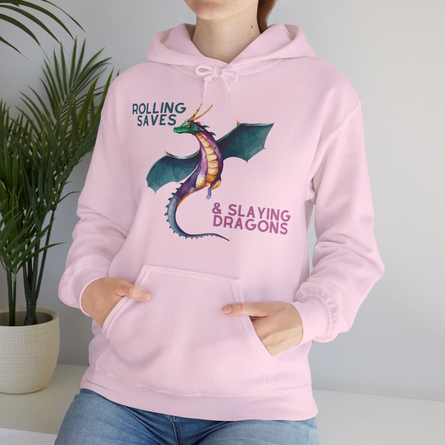 Rolling Saves & Slaying Dragons Hoodie