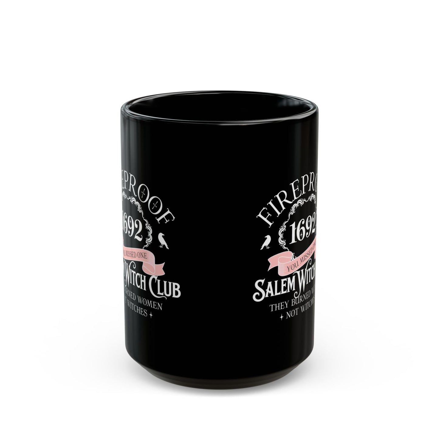 Salem Witch Club Mug | Fireproof Design | Halloween Gift, Spooky Decor, Witchcraft Accessory, Perfect for Cofee Lovers