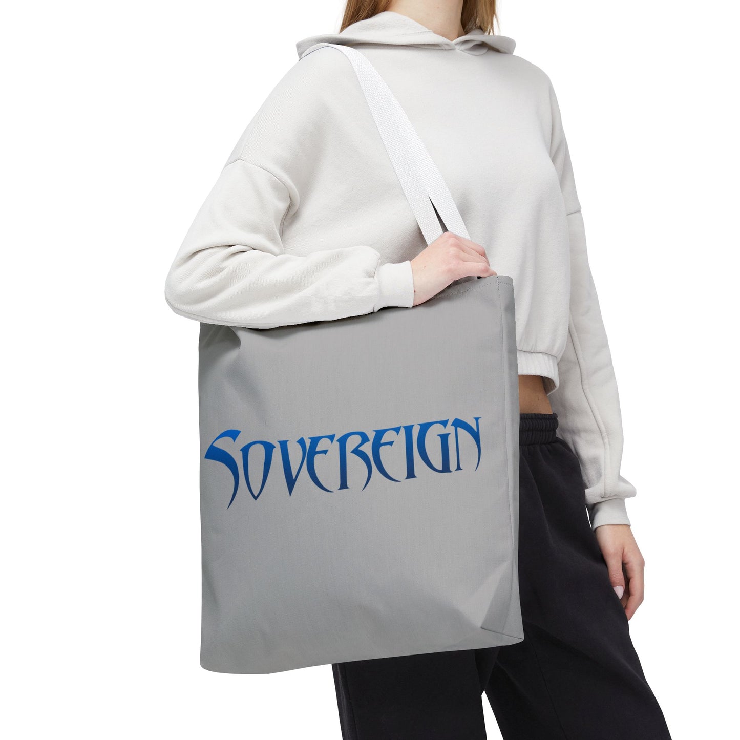 Gray Sovereign Tote Bag - Stylish, Versatile Carry All, Perfect for Beach, Grocery Shopping, or Everyday Use, Gift for Fashion Lovers, [...]