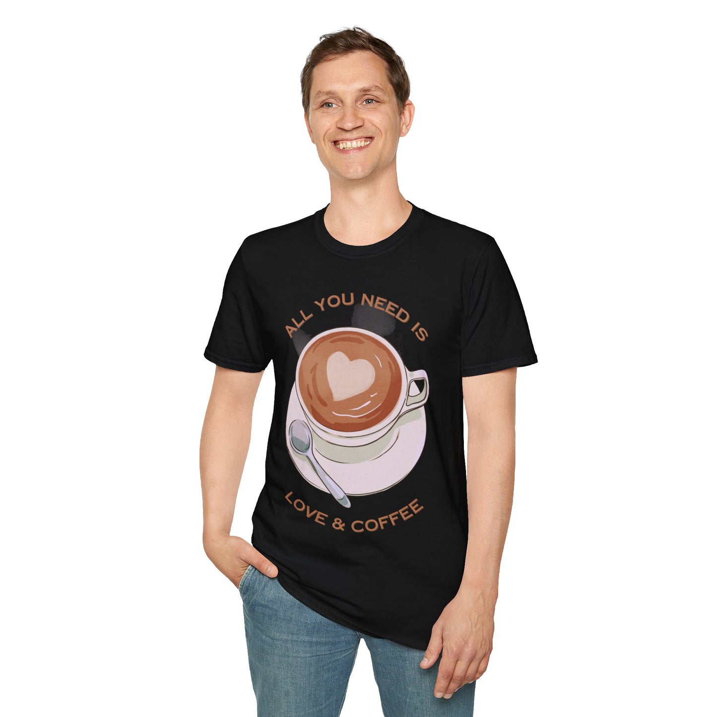 Unisex Love & Coffee T-Shirt