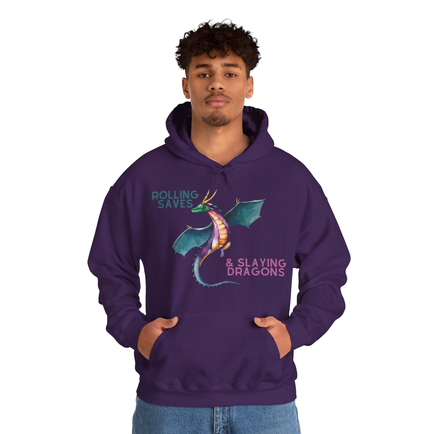 Rolling Saves & Slaying Dragons Hoodie