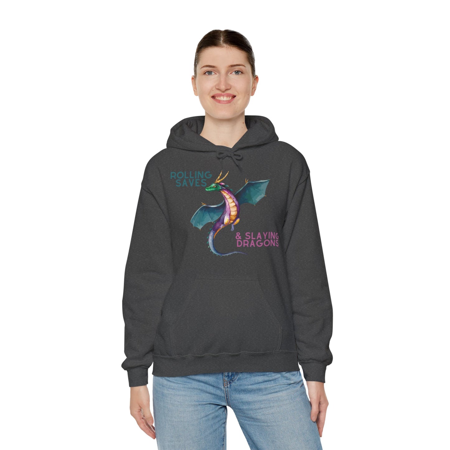 Rolling Saves & Slaying Dragons Hoodie