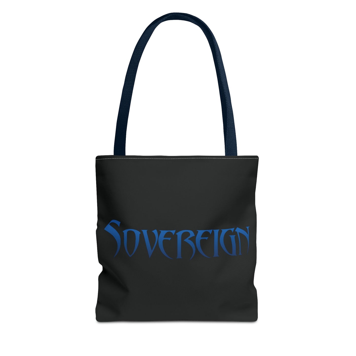 Black Sovereign Tote Bag: Stylish Carry-All, Perfect for Everyday Use, Gifts, Shopping, and Travel