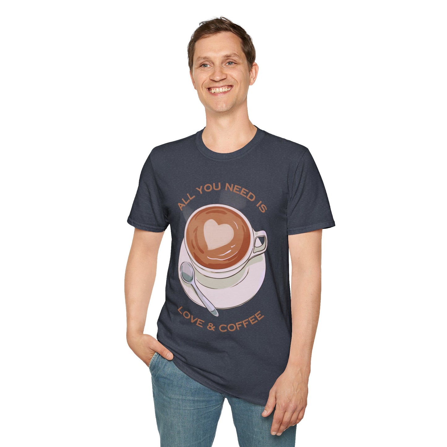 Unisex Love & Coffee T-Shirt