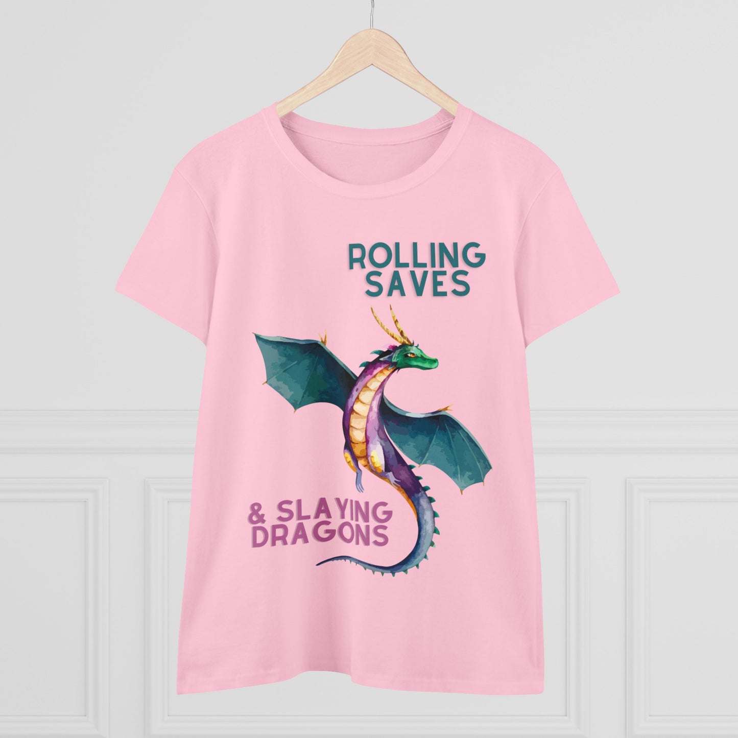 Rolling Saves & Slaying Dragons Women's Cut T-Shirt