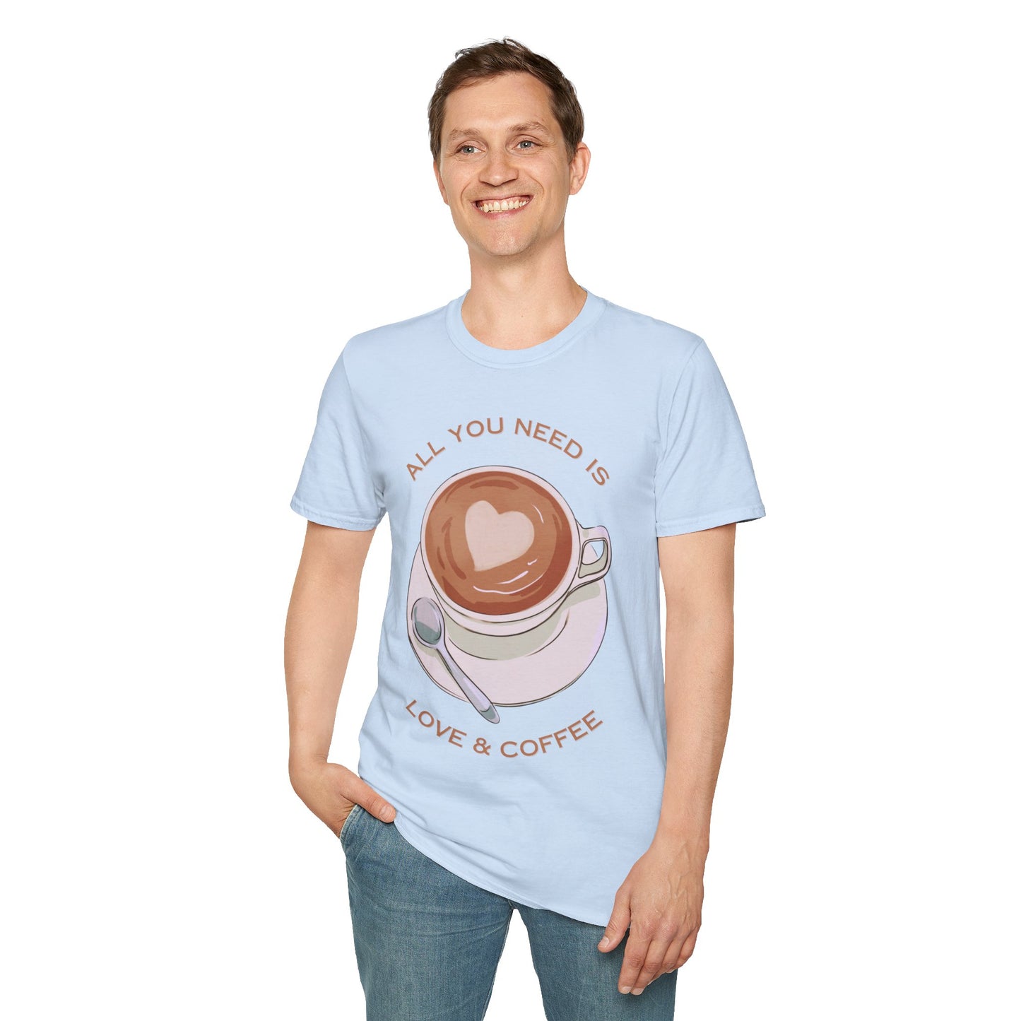 Unisex Love & Coffee T-Shirt