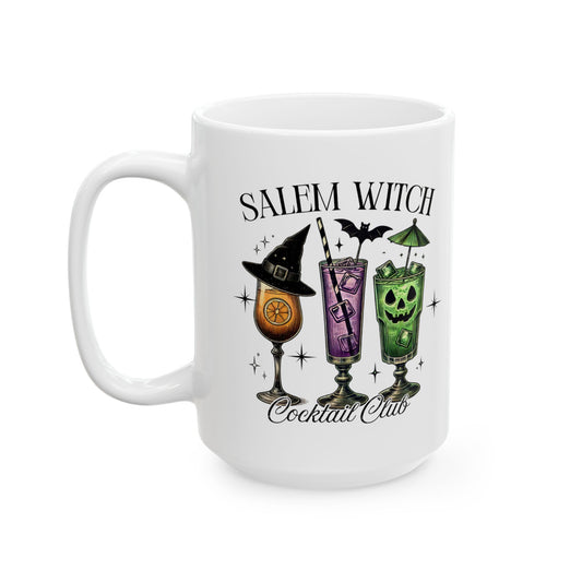 Witchy Ceramic Mug - Perfect for Halloween, Coffee Lovers, Gift for Her, Witch Decor, Spooky Vibes