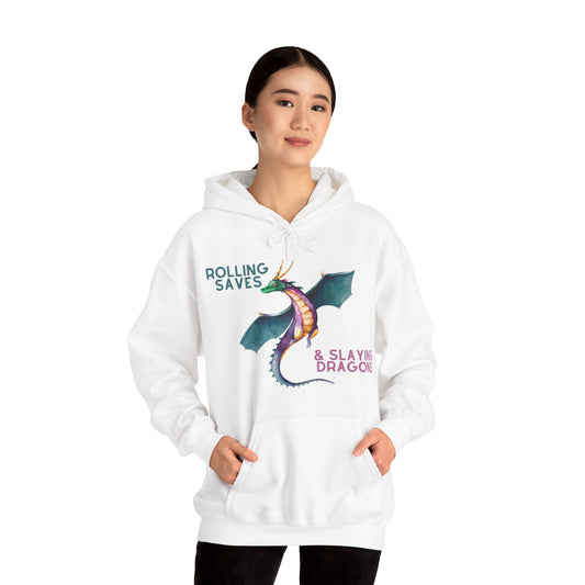 Rolling Saves & Slaying Dragons Hoodie