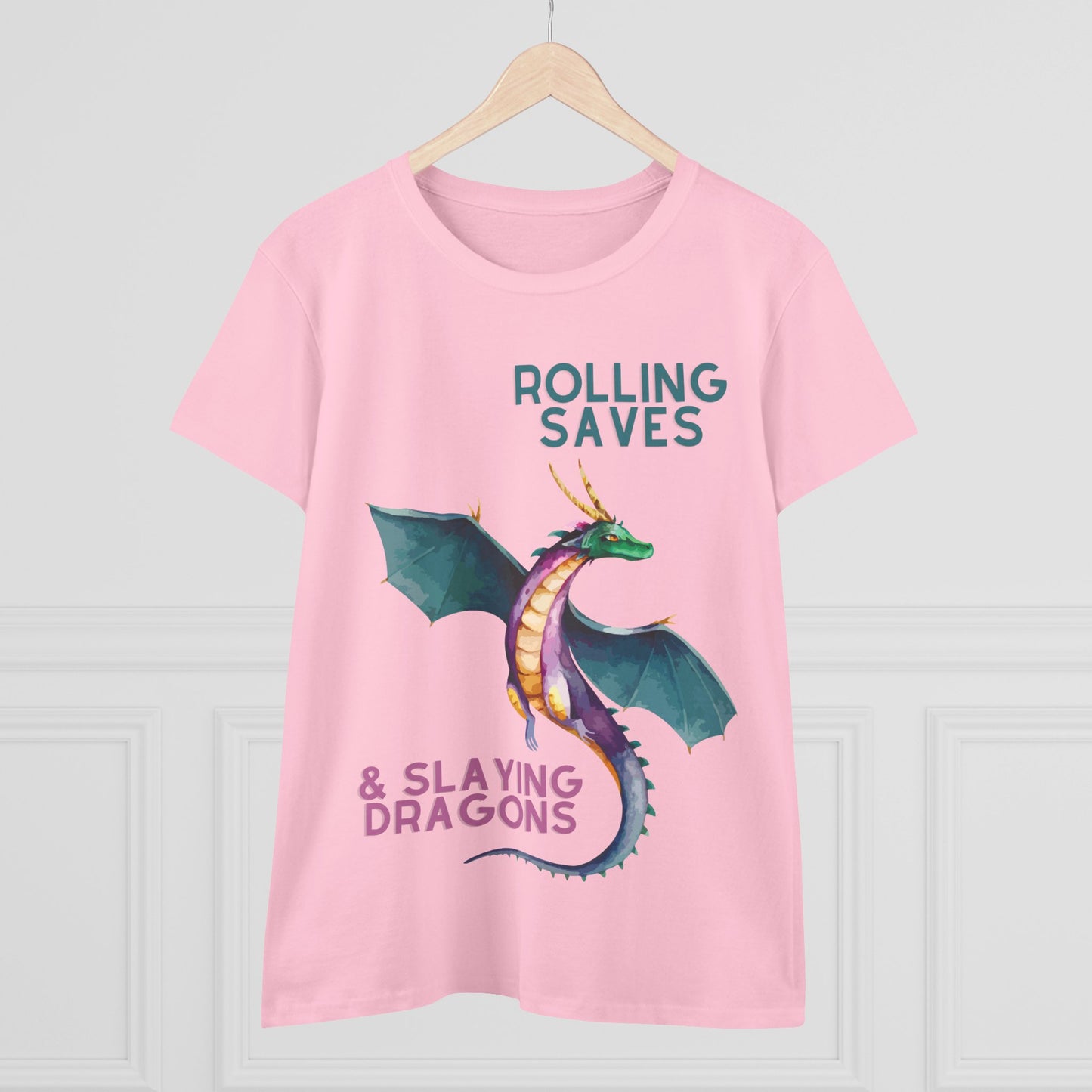Rolling Saves & Slaying Dragons Women's Cut T-Shirt