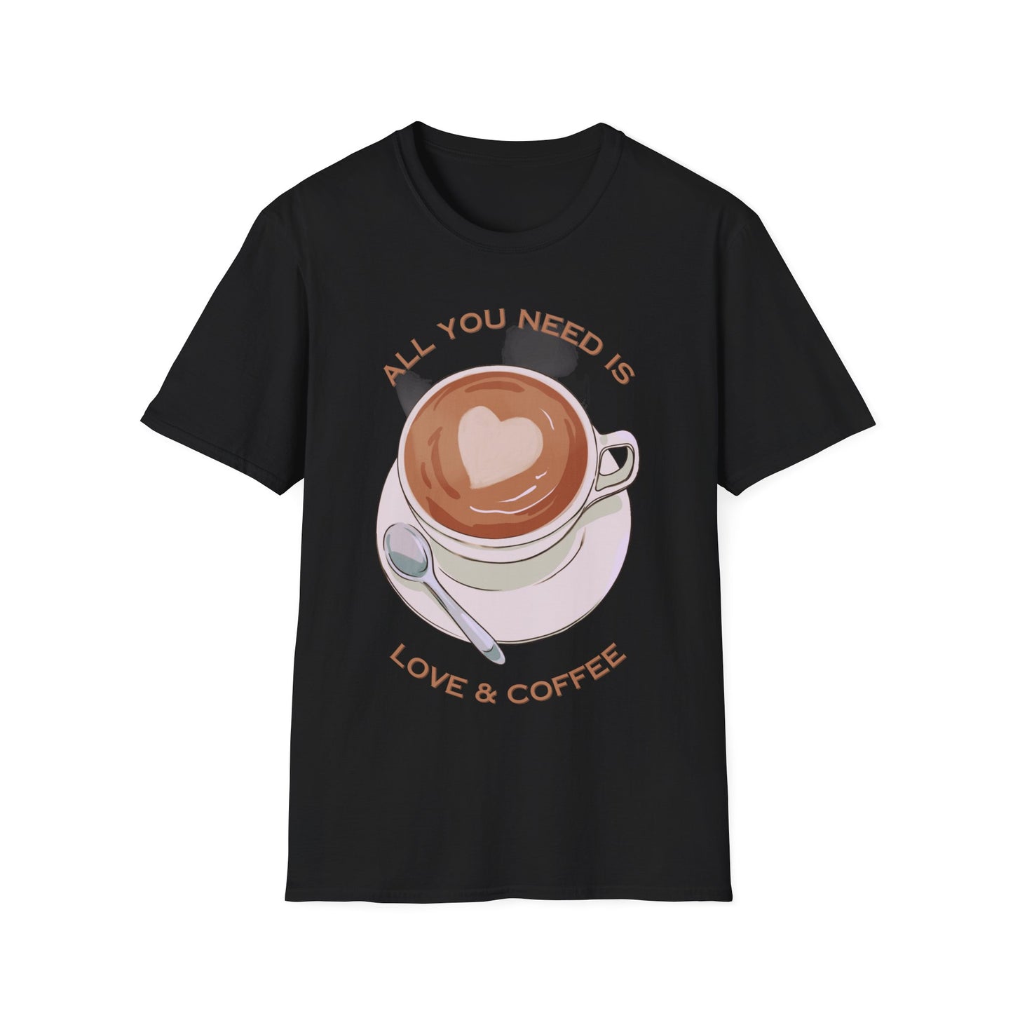 Unisex Love & Coffee T-Shirt