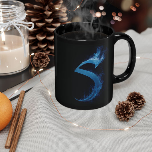 Black Sovereign S Ceramic Mug with New Logo, (11oz, 15oz)